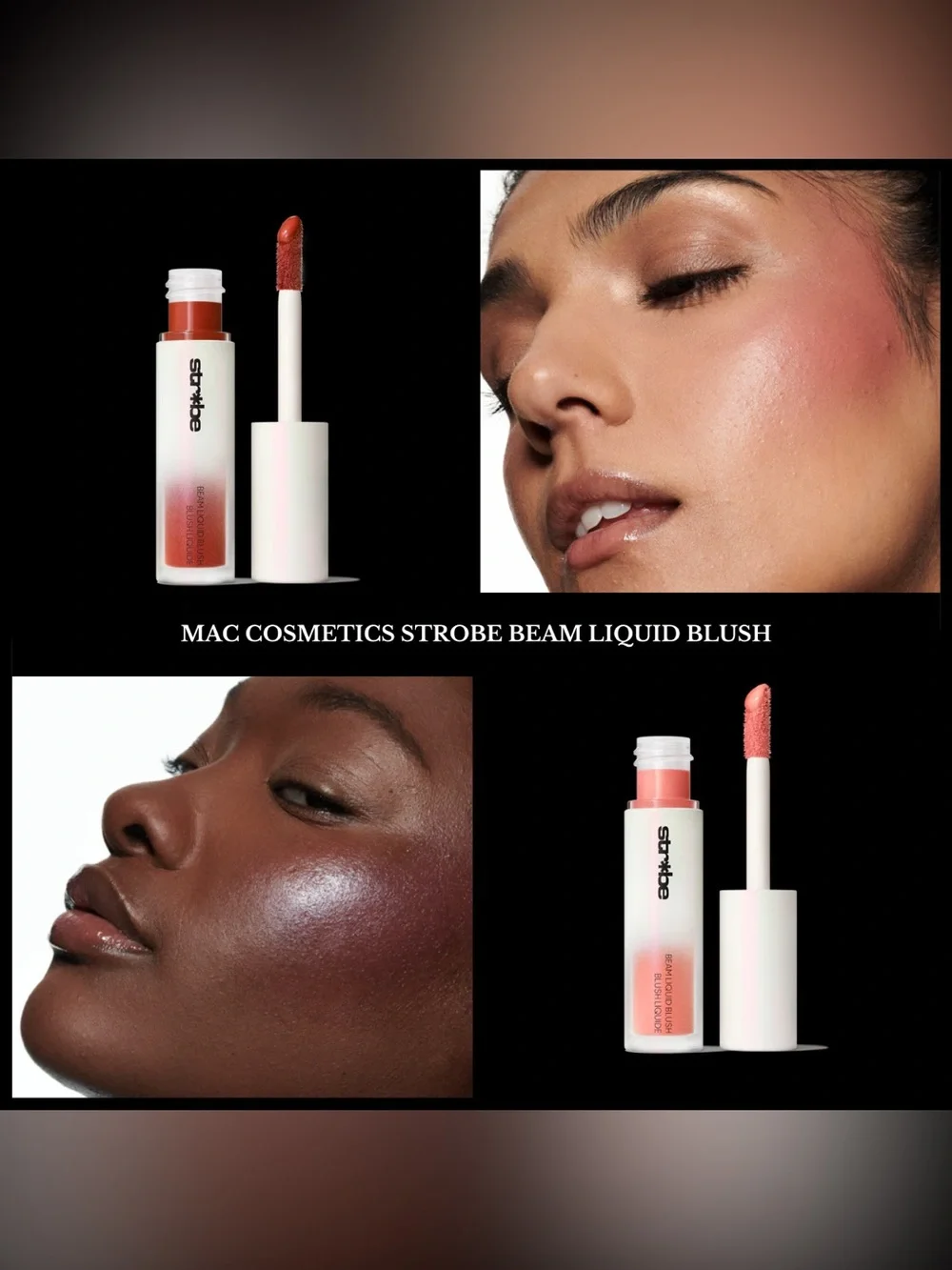 MAC Strobe Beam Liquid Blush • “Unsweetened” | Radiant Glow Blush • New in Box